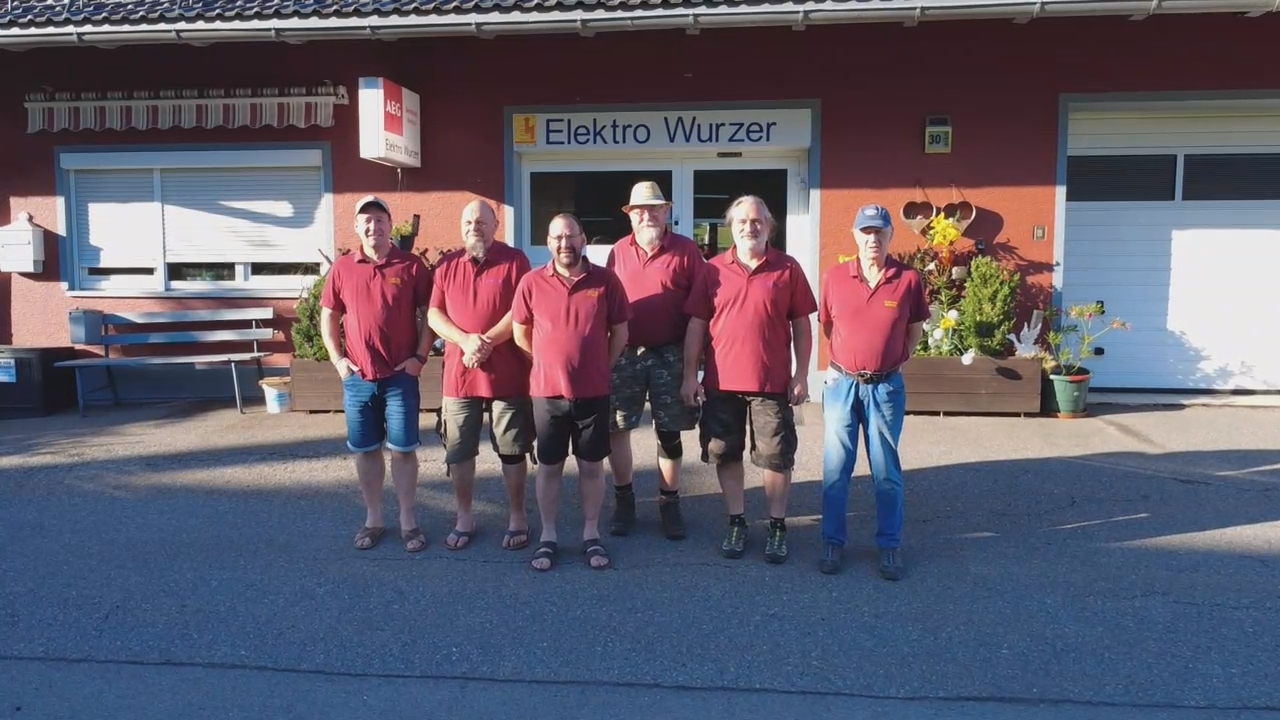 Das Team von Elektro Wurzer in Langdorf